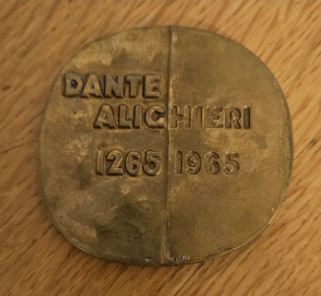 Medaglia del 1965 anniversario Dante