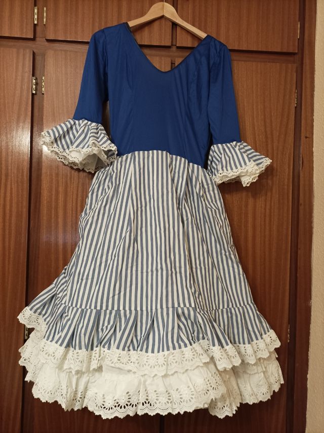 Vestido flamenco corto