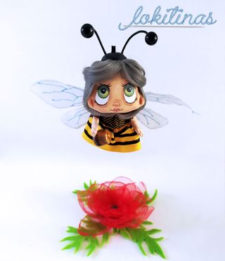 Muñeca de tela 11cm Maya