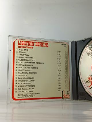 The Texas Bluesman Lightnin' Hopkins CD