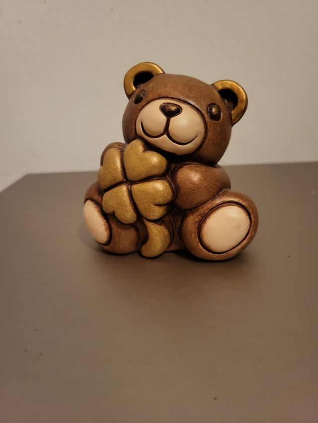 Teddy con quadrifoglio Thun