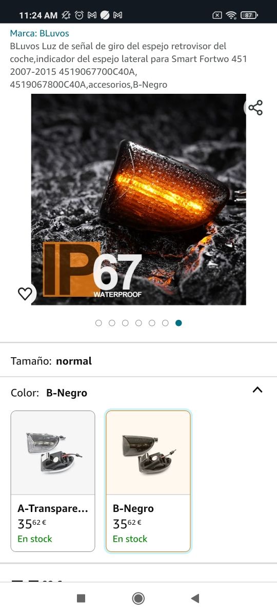 Kit luces intermitentes