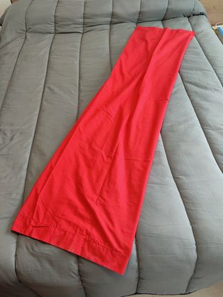 🟡Funda almohada 135 color rojo