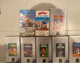Películas VHS dibujos animados Walt Disney