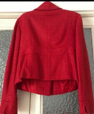 Chaqueta roja Zara