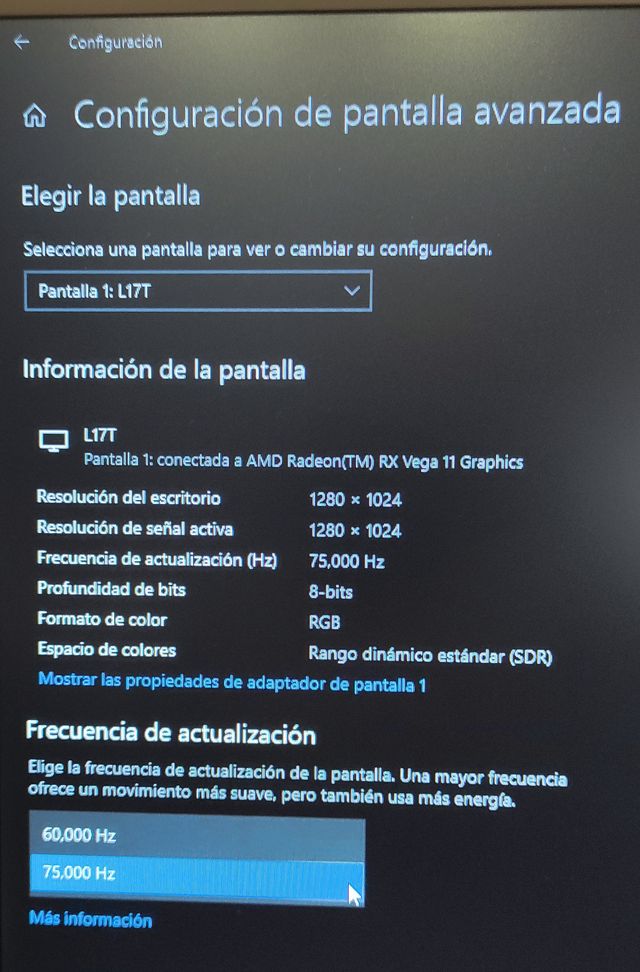 TV/MONITOR HYUNDAI L17T