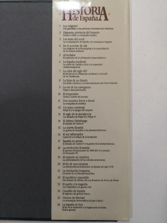 Historia de España en 26 tomos