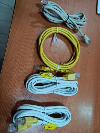 CABLES DE RED"NUEVOS".