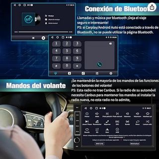 Pantalla Táctil de 7" universal DIN1.