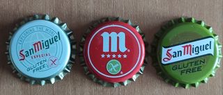Tappi a corona per birra senza glutine