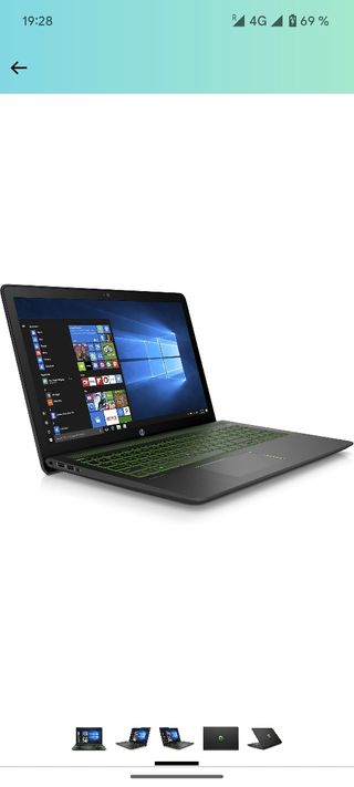 Ordenador Portátil HP Pavilion Power 15-cb033ns

