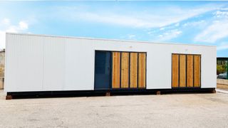 Casa Contenedor, Mobil Home con baño y dormitorio.