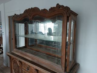 Mueble vitrina rustica