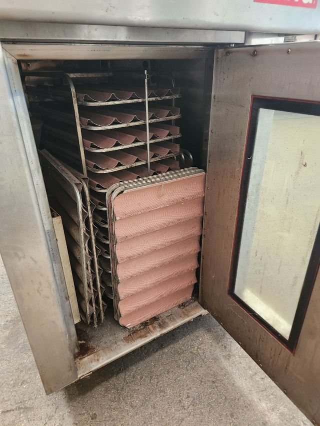 Horno de pan industrial