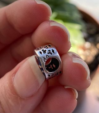 Charm tipo pandora plata ley S925 Aladdin