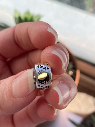 Charm tipo pandora plata ley S925 Aladdin