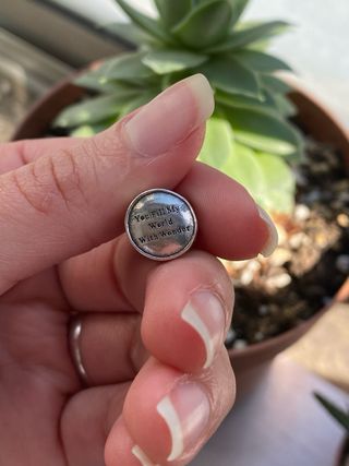 Charm tipo pandora plata ley S925 Aladdin