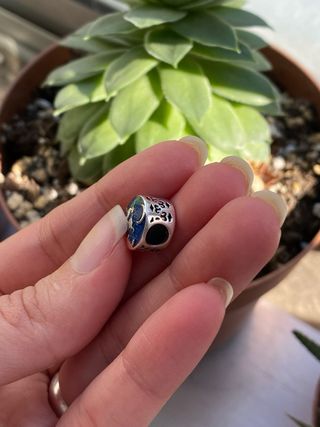 Charm tipo pandora plata ley S925 Aladdin