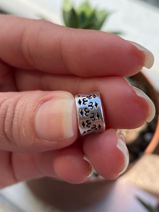 Charm tipo pandora plata ley S925 Aladdin