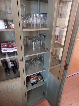 Mueble vitrina comedor