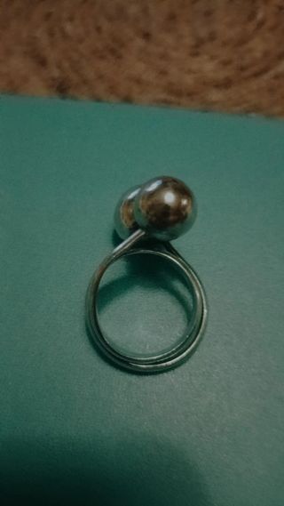 Anillo plata bolas mujer 