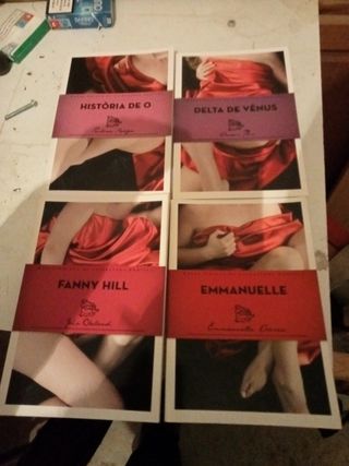 Livros eróticos, como.n