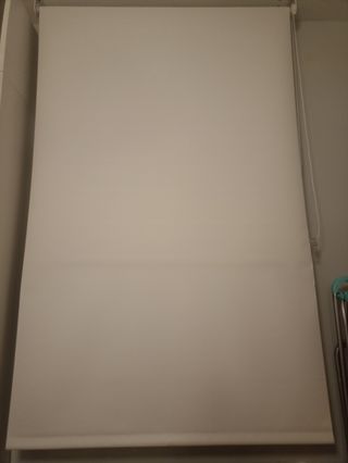 Estor opaco blanco
