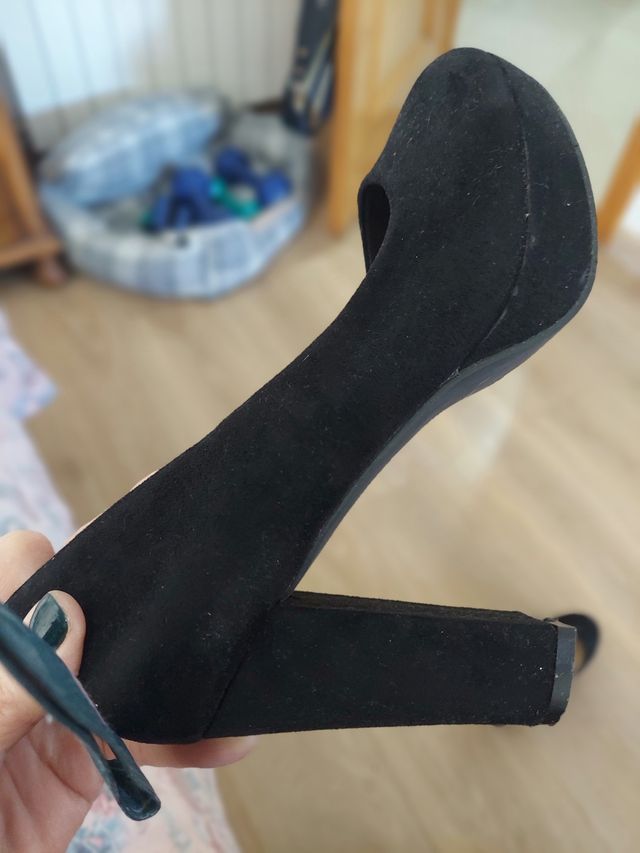 Zapato plataforma negro