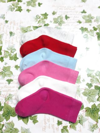 6 pares de meias recém-nascido