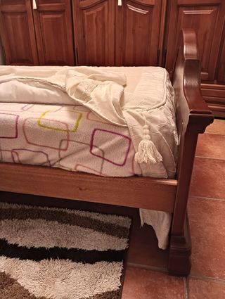 Cama 1,05 madera de pino