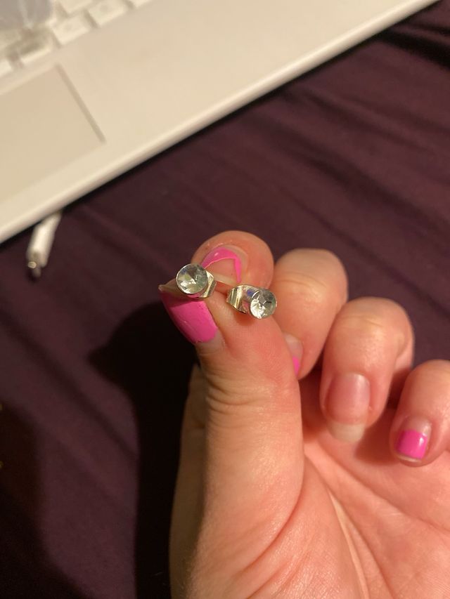 Pendientes brillantes