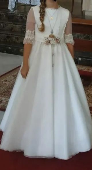 Vestido comunión + accesorioss 