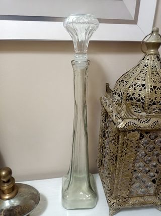 Violetero cristal murano jarron
