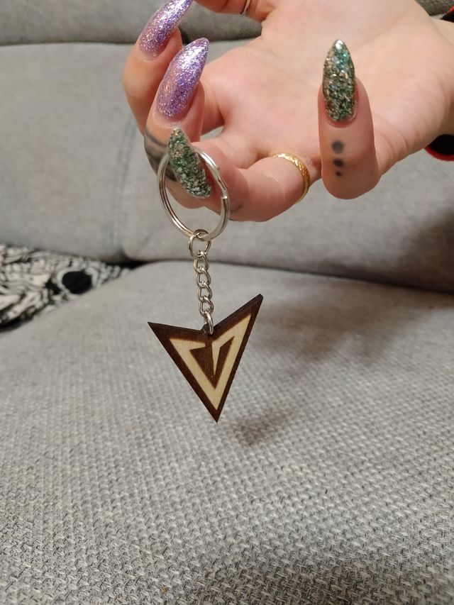 Portachiavi Lanterna verde