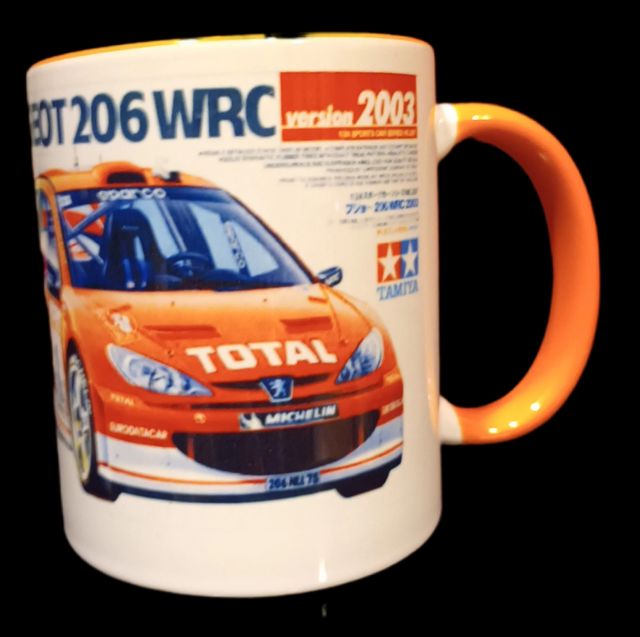 Taza Peugeot 206 raly