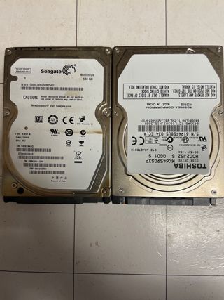 Disco duro 640gb 2,5”