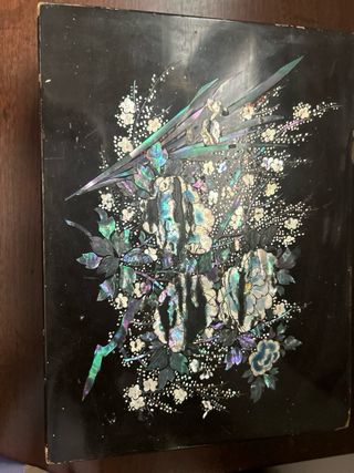 Caja de laca japonesa