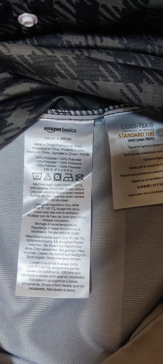 Juego de funda nórdica de microfibra