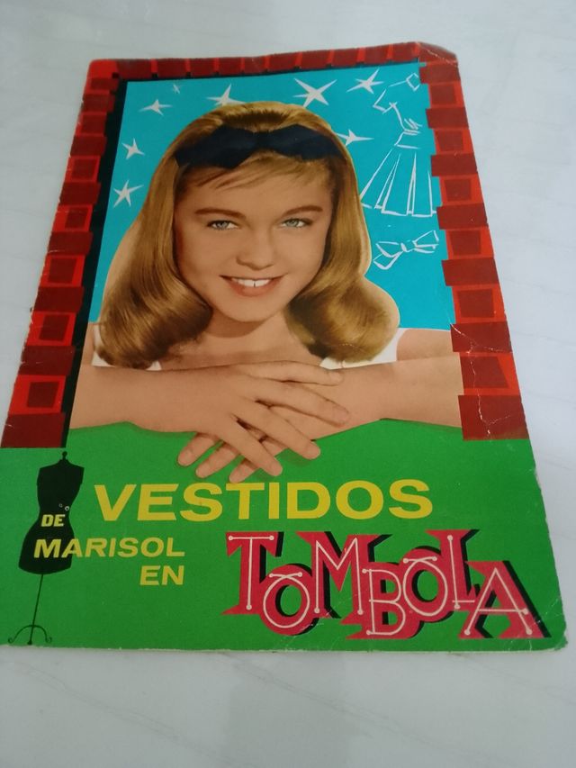 Revista Marisol vestidos de tómbola