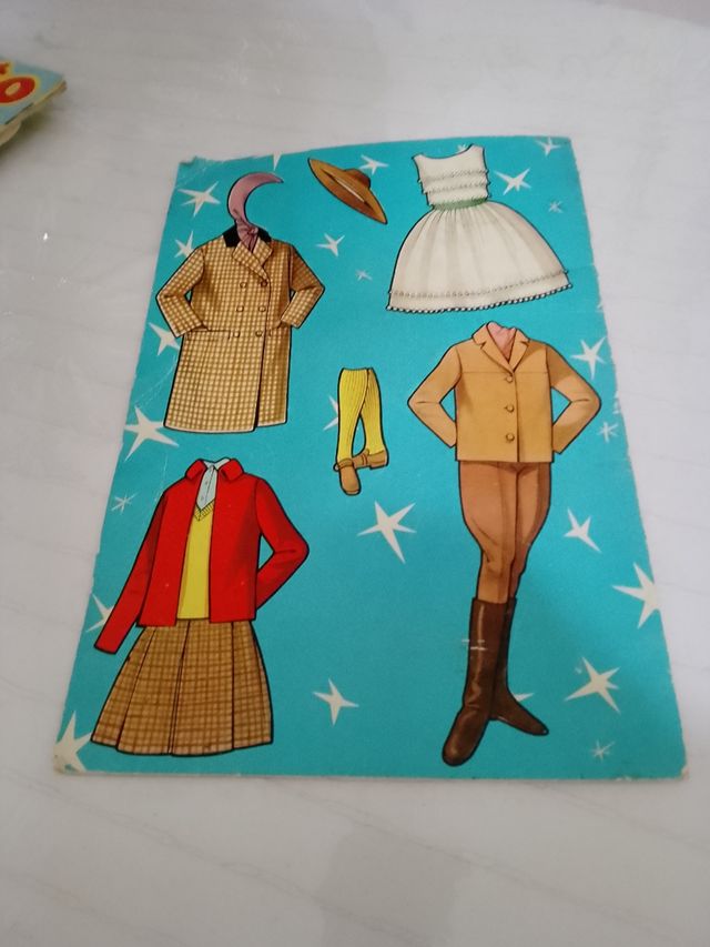 Revista Marisol vestidos de tómbola