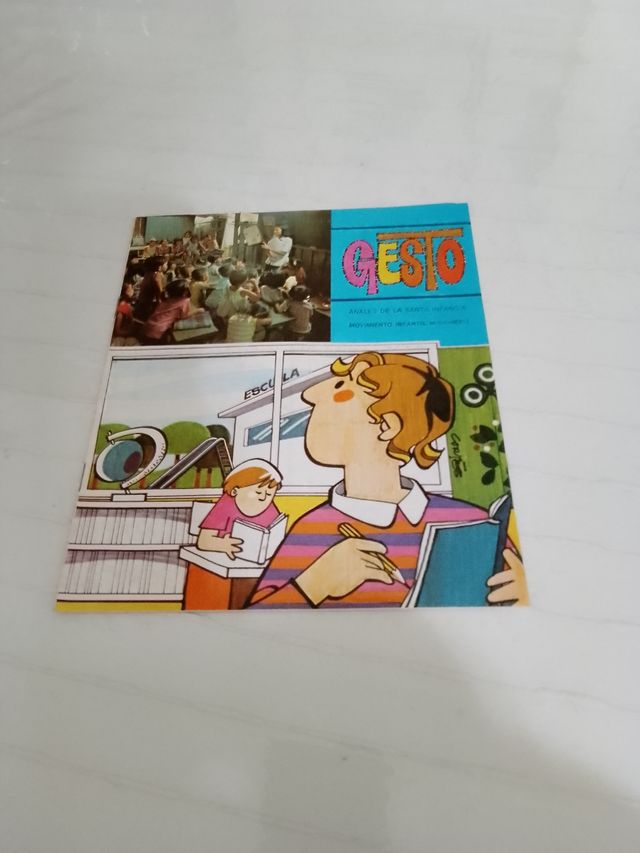 Revista vintage gesto