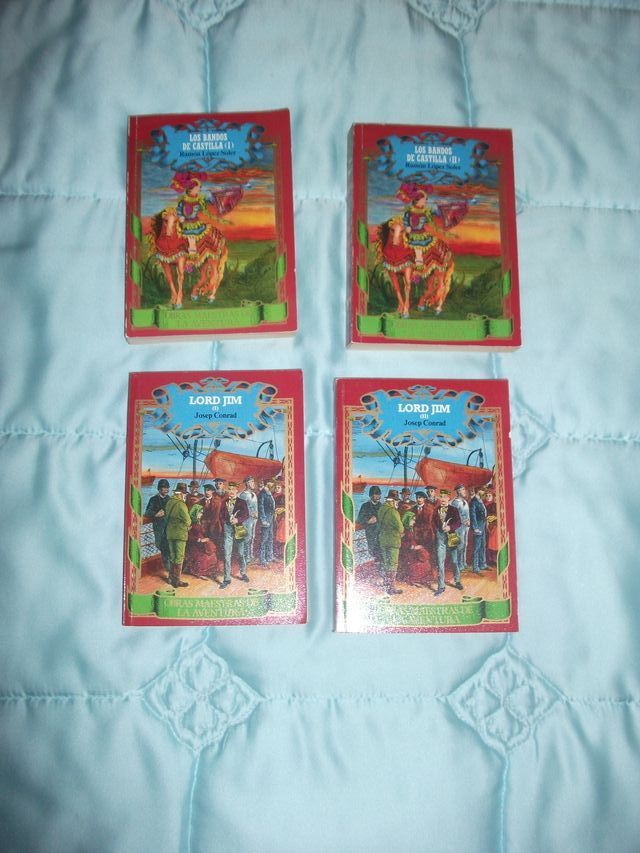 OBRAS MAESTRAS DE LA AVENTURA - 4 Tomos