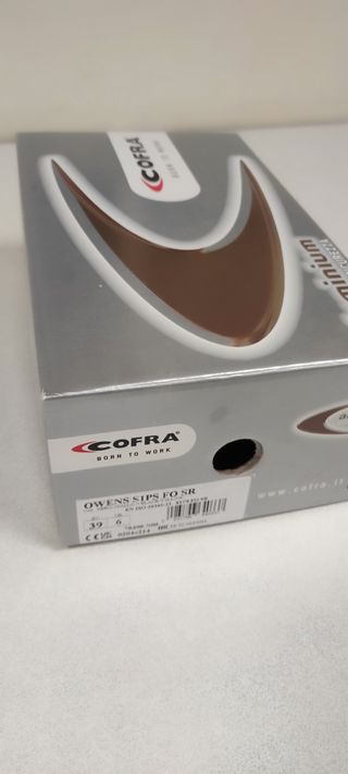 ZAPATO DE SEGURIDAD COFRA NUEVAS