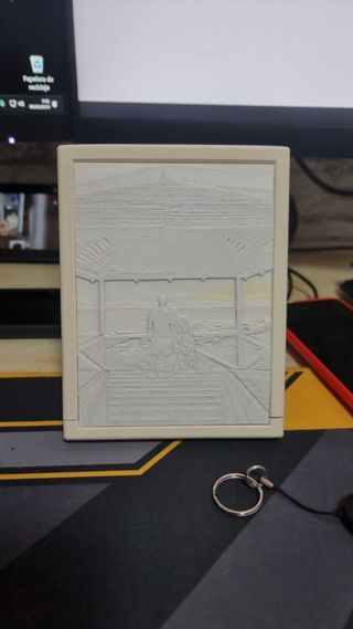 ✖️ DISEÑOS 3D‼️Marco de foto litofanía color 3D