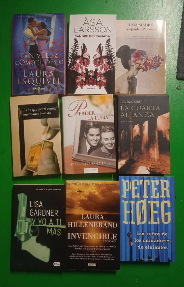 Novelas  / variedad autores
