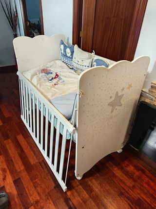 Cuna bebe madera micuna