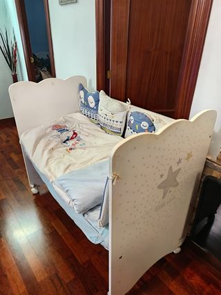 Cuna bebe madera micuna