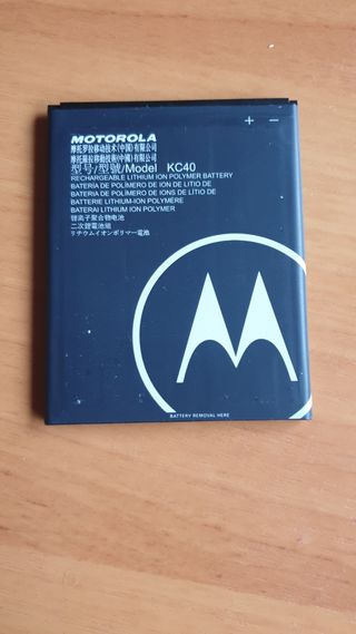 Carcasa, funda y batería del Motorola E6S