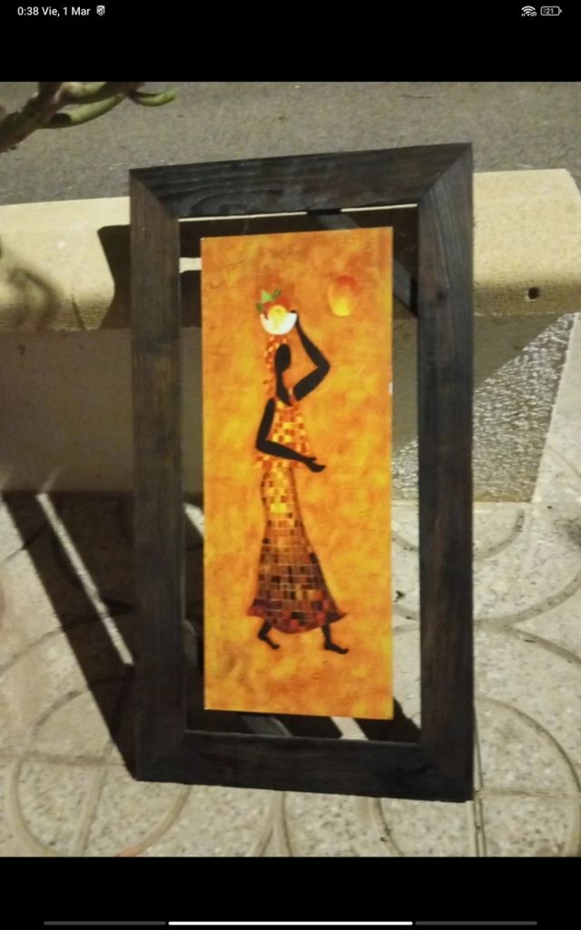 Cuadro motivo AFRICANO