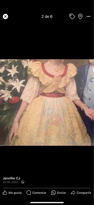 Alquilo traje de fallera